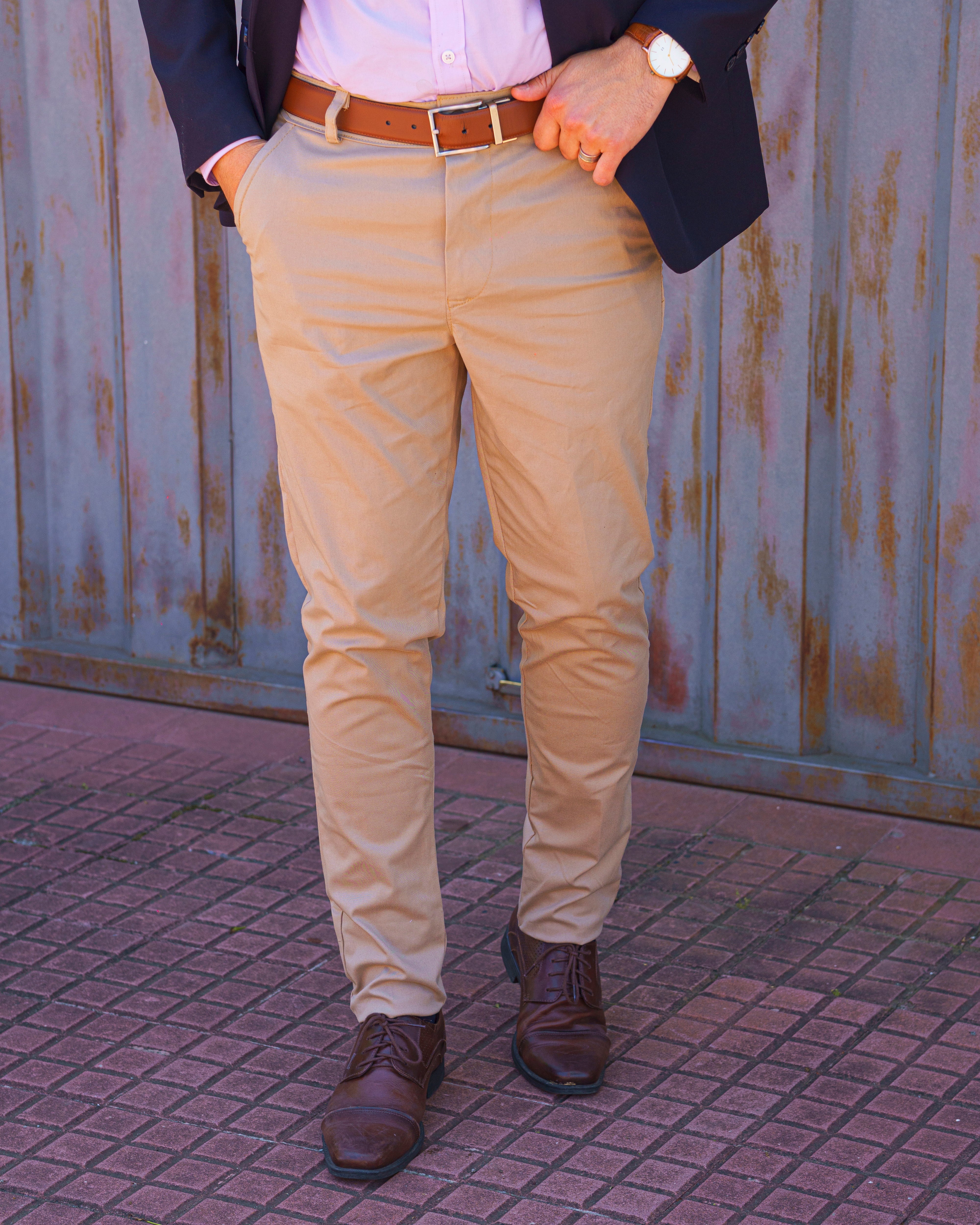 Pantalones en Gabardina