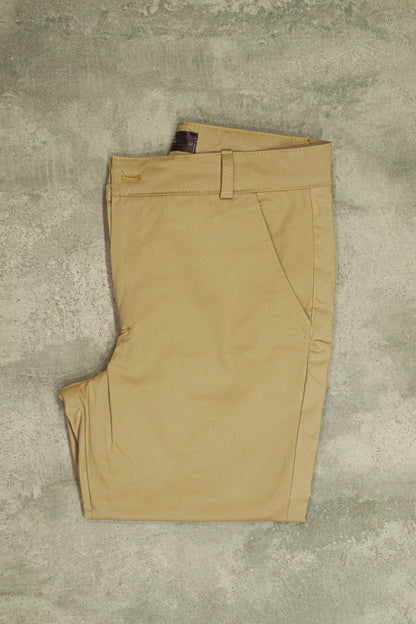 Pantalon Gabardina Beige