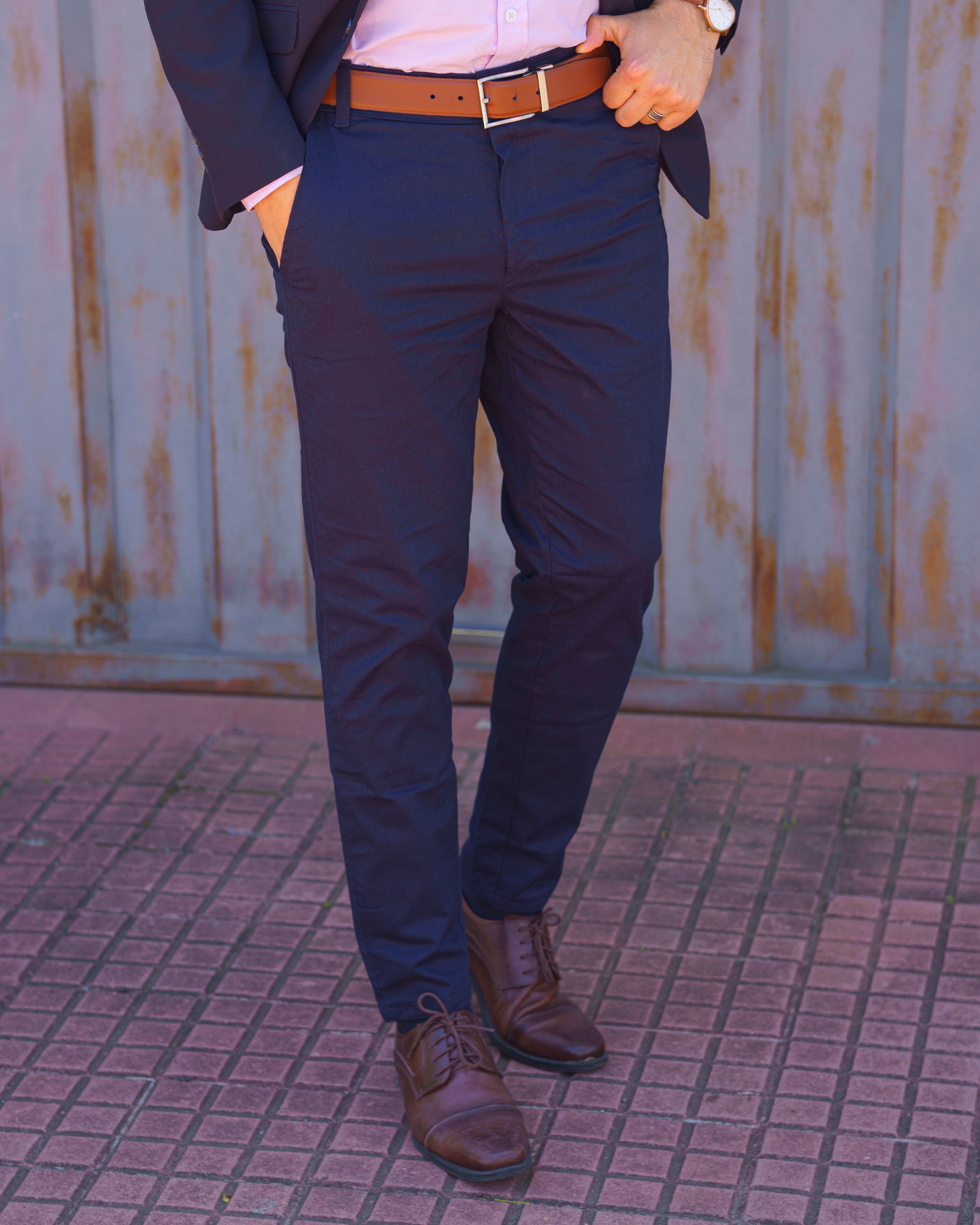 Pantalon Gabardina Navy