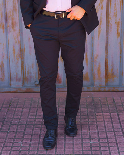 Pantalon Gabardina Negro