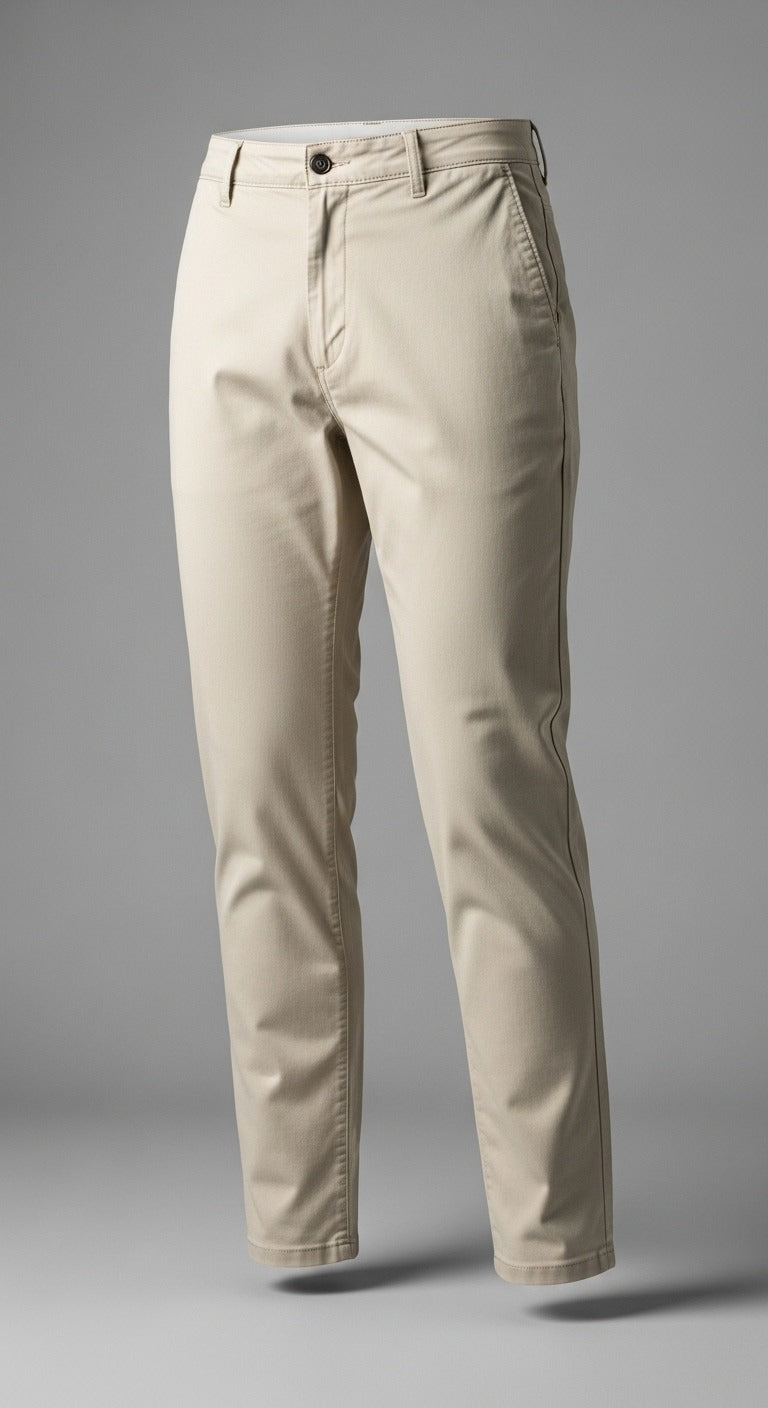 Pantalon Gabardina Beige