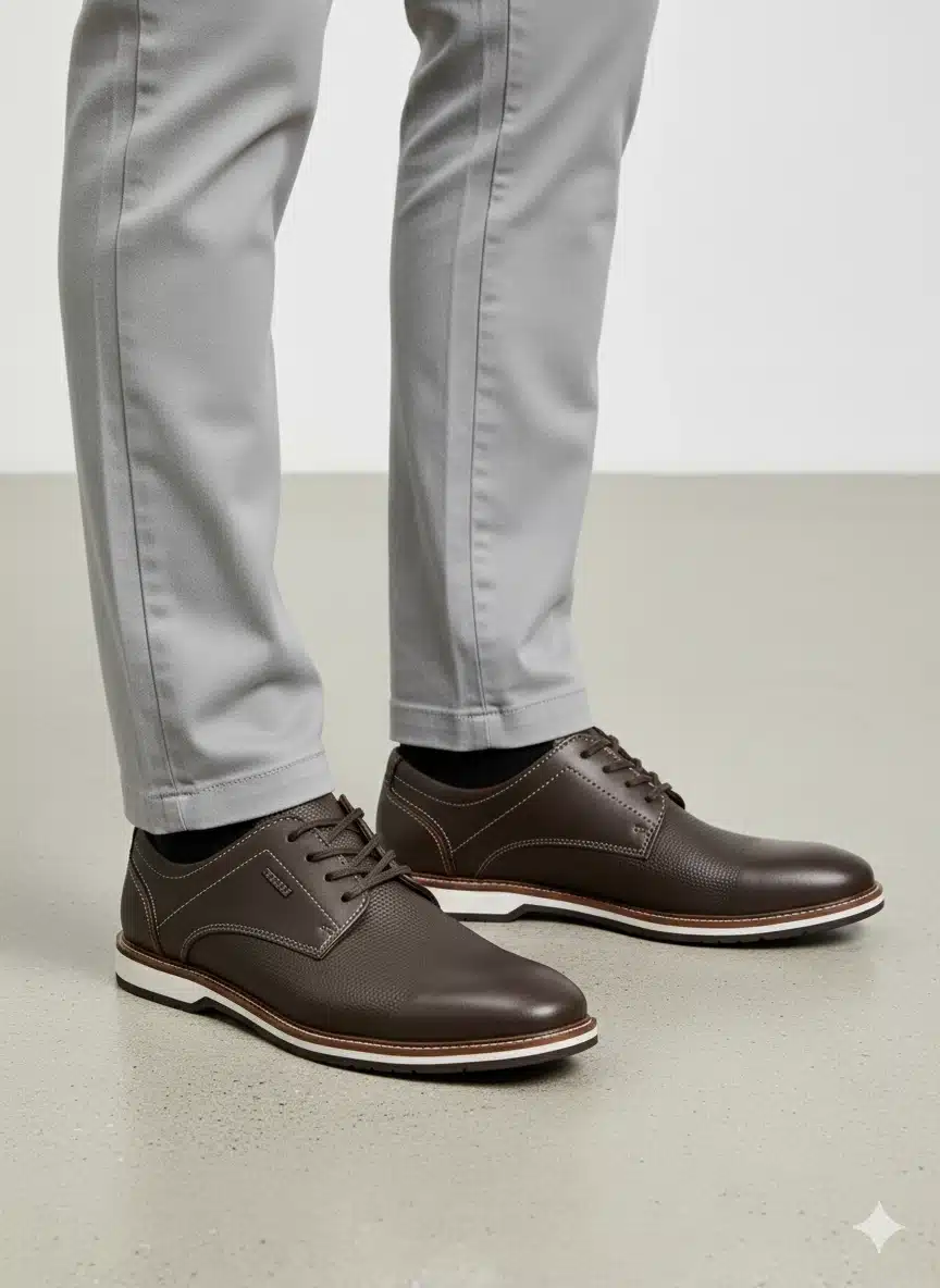 Zapatos en Cuero Pegada