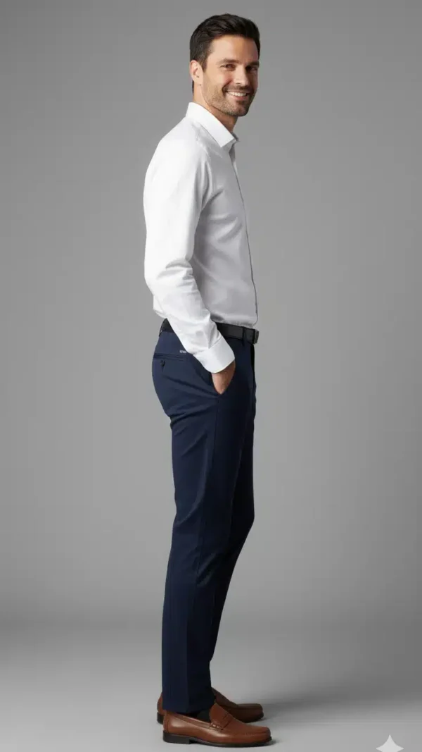 Pantalon Gabardina Navy