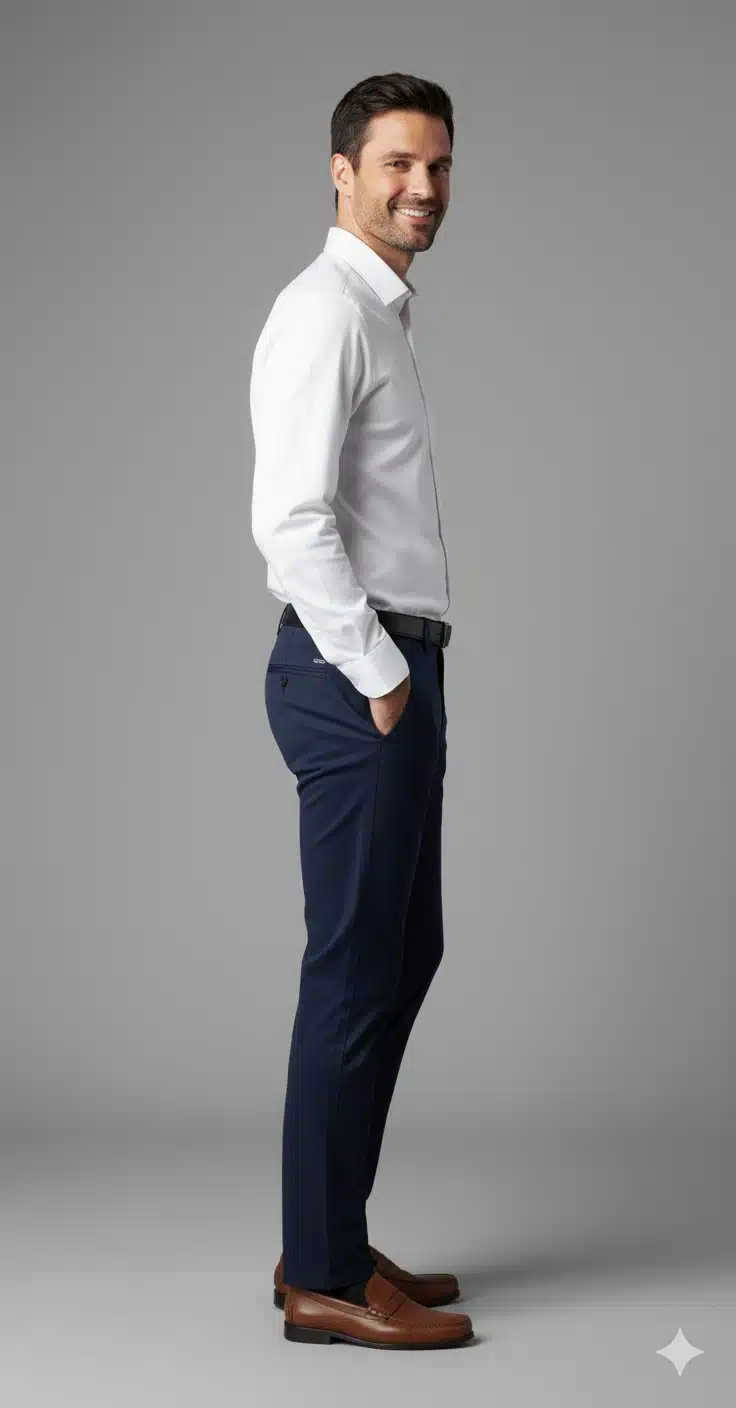 Pantalon Gabardina Navy