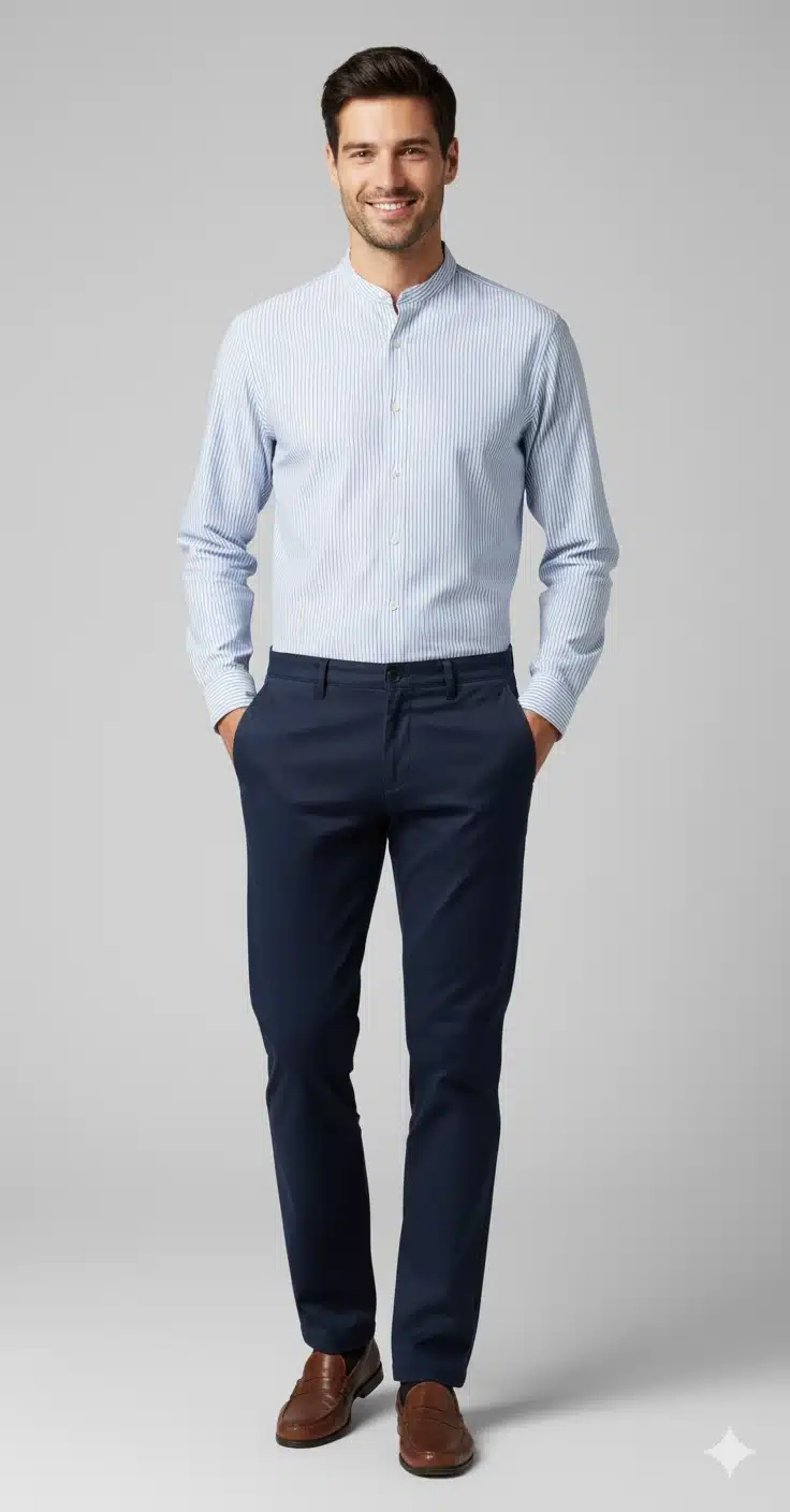 Pantalon Gabardina Navy