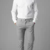 Pantalon Gabardina Gris