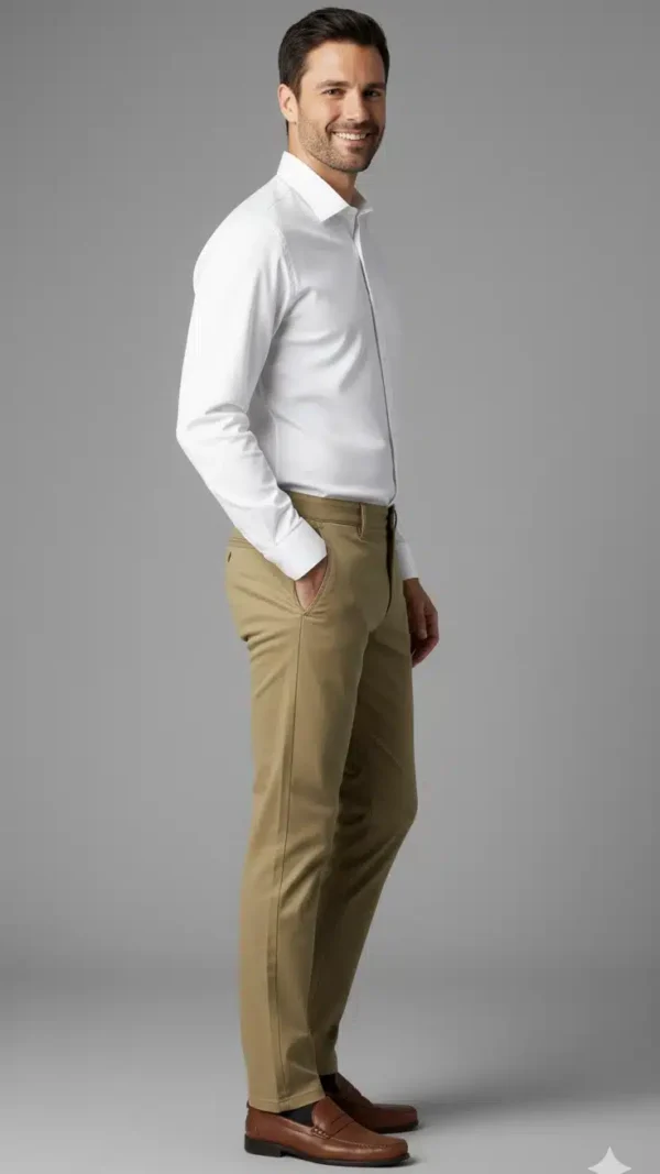 Pantalon Gabarina Kaki