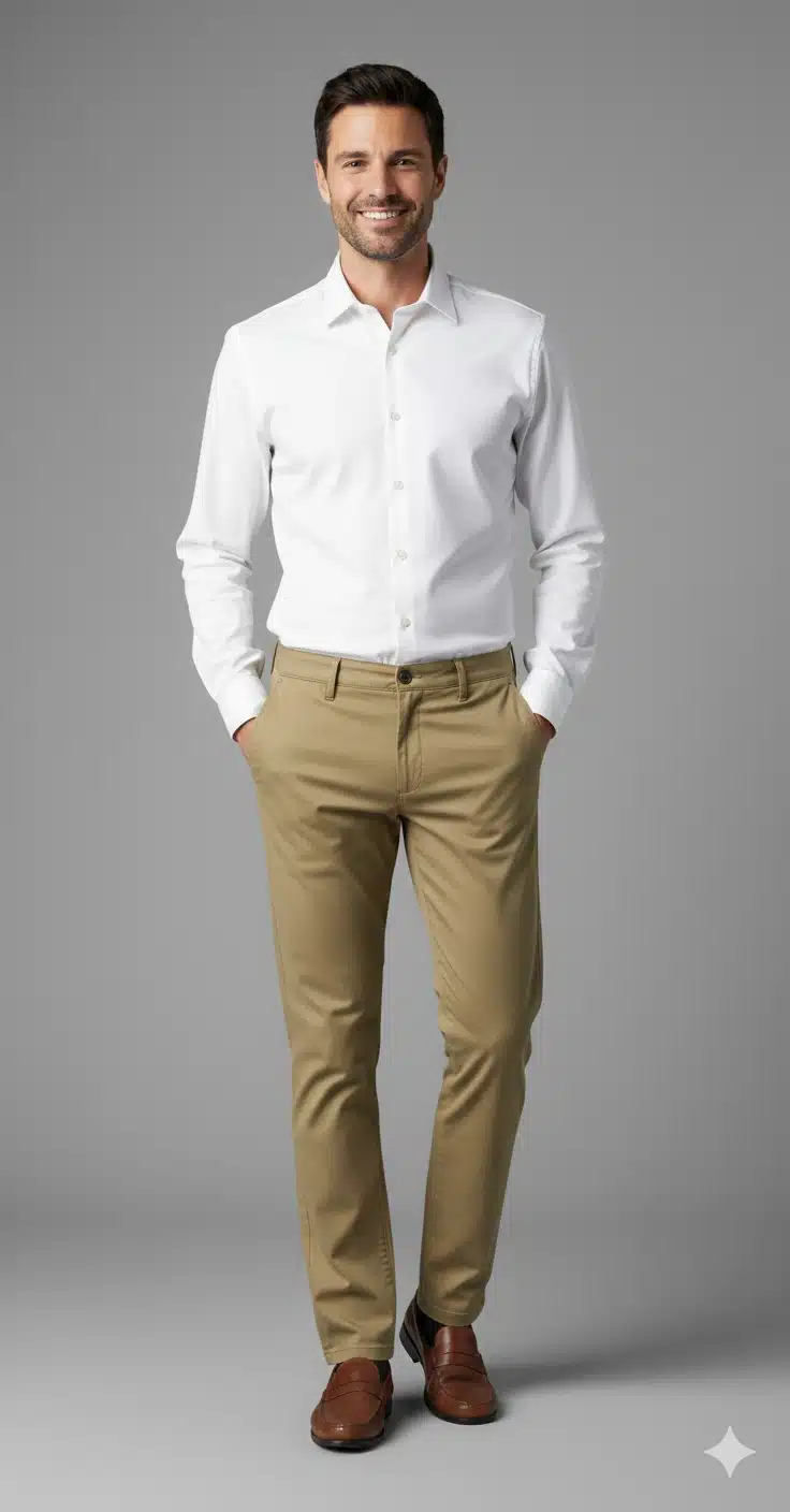 Pantalon Gabarina Kaki