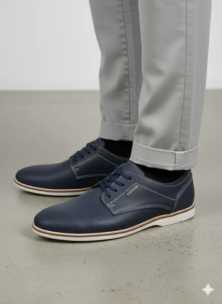 Zapatos en Cuero Pegada