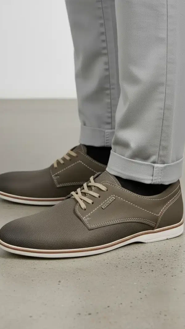 Zapatos en Cuero Pegada