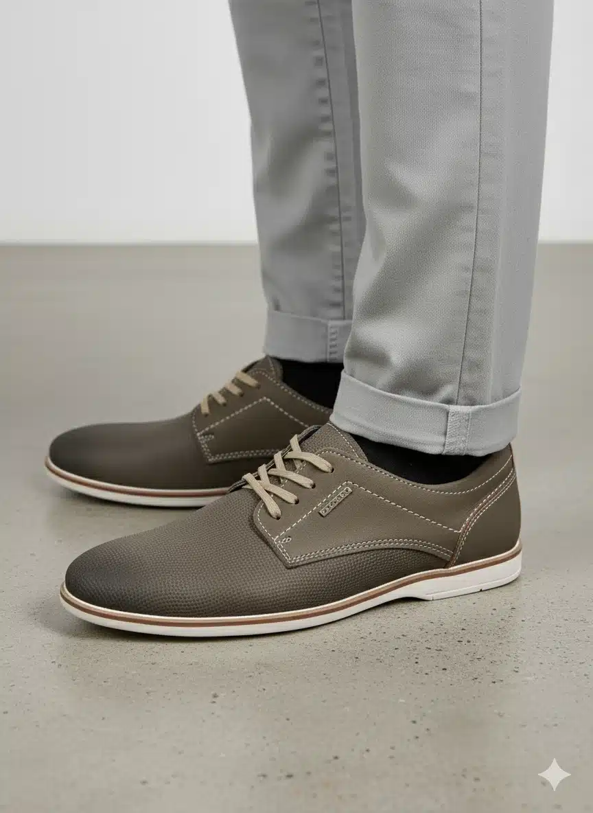 Zapatos en Cuero Pegada