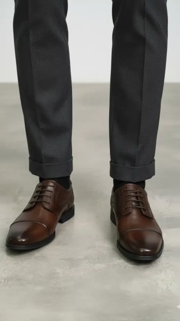 Zapatos Rafarillo Cuero Marrón
