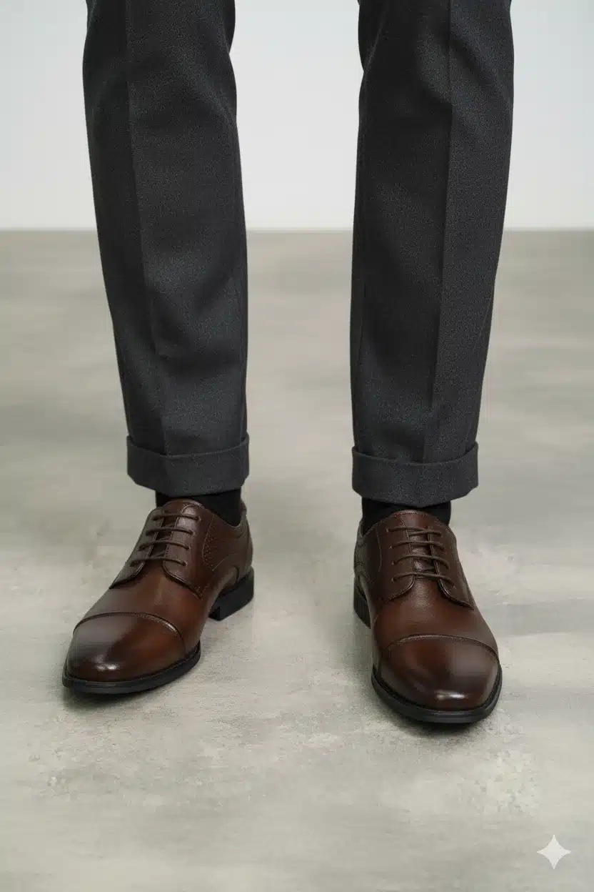 Zapatos Rafarillo Cuero Marrón