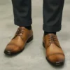 Zapatos Rafarillo Cuero Whisky