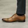Zapatos Rafarillo Cuero Whisky