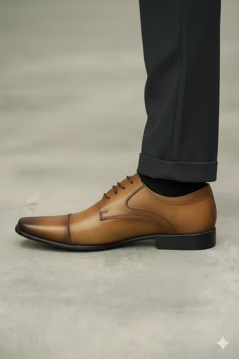 Zapatos Rafarillo Cuero Whisky