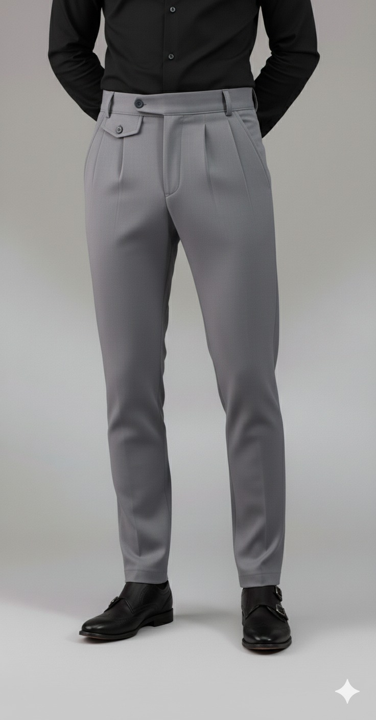 Pantalón Gurkha Gris