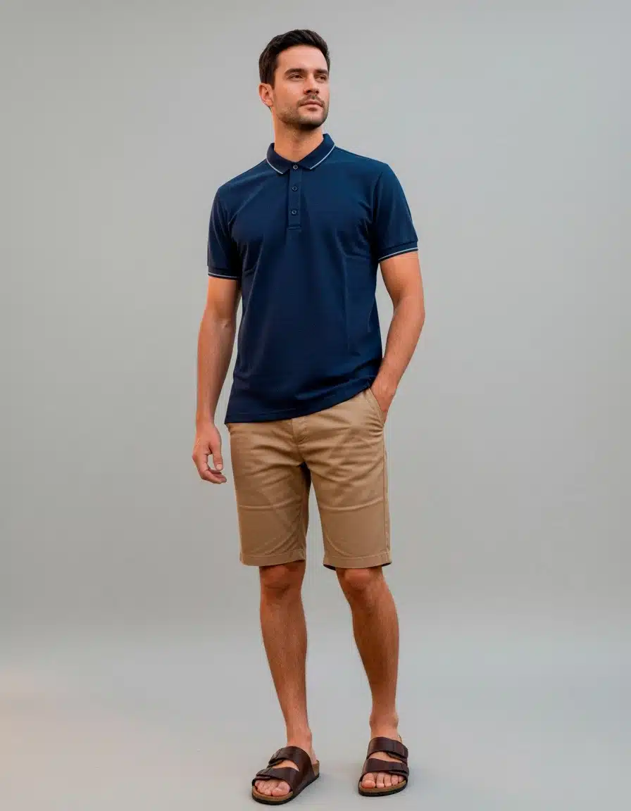 bermuda beig Bermudas Chino Beige