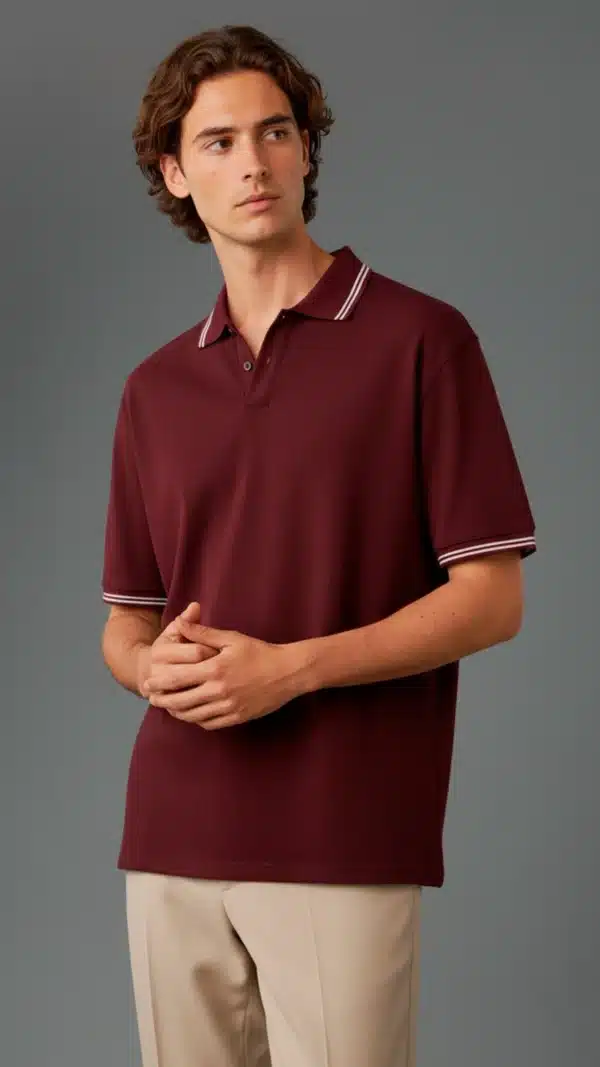 polo bordo Remera Tipo Polo Bordo