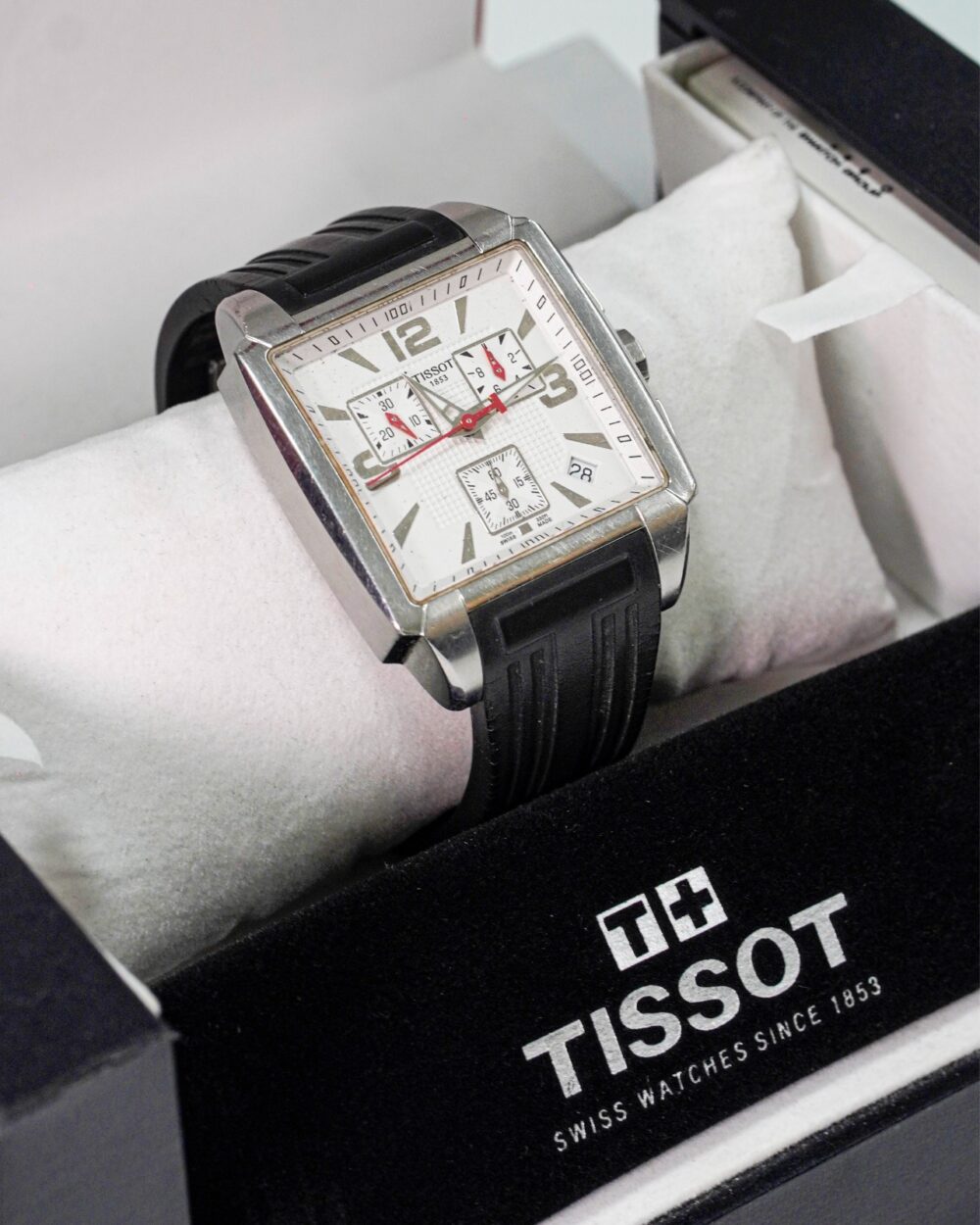 Reloj Tissot Quadrato Chronograph