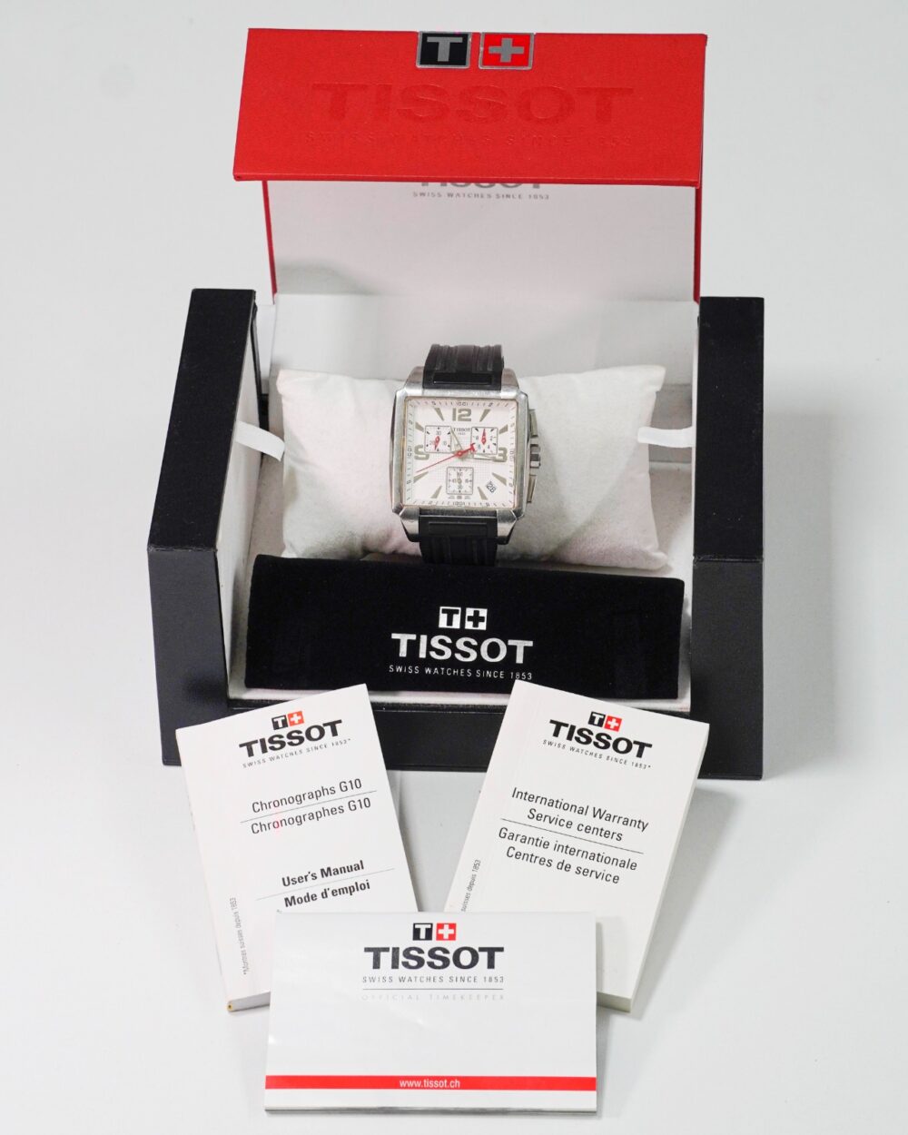 Reloj Tissot Quadrato Chronograph