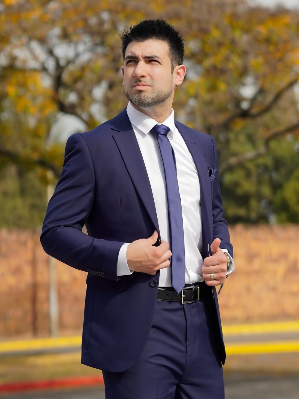 Traje Azul de Hombre Máximo San Martín