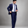 Traje azul hombre maximo san martin