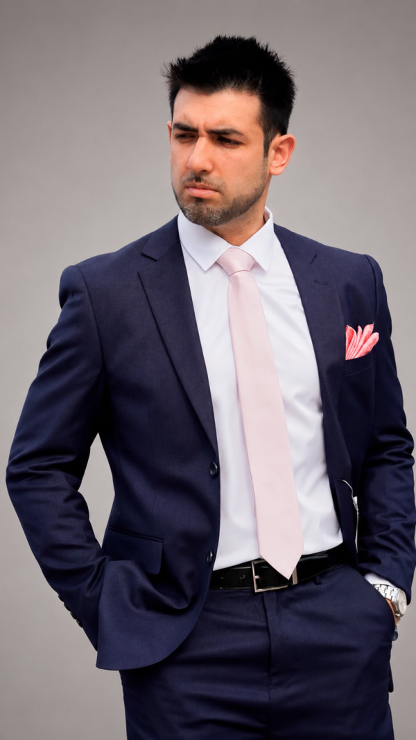 Traje azul hombre maximo san martin