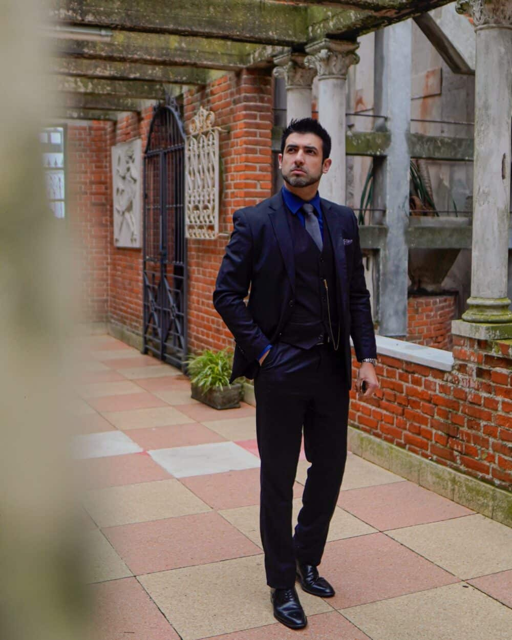 Traje Negro de Hombre Máximo San Martín