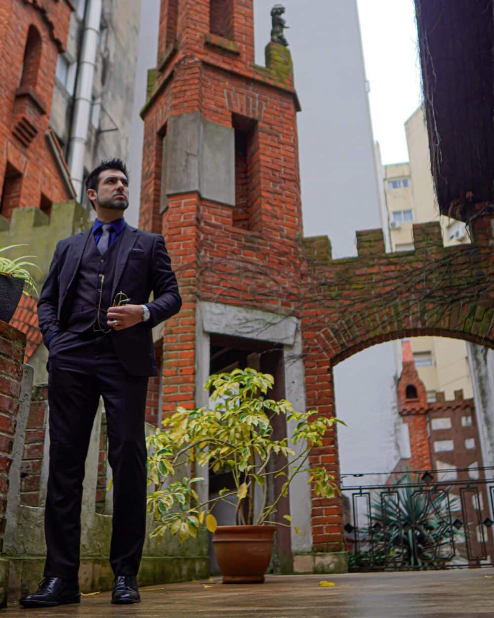 Traje Negro de Hombre Máximo San Martín
