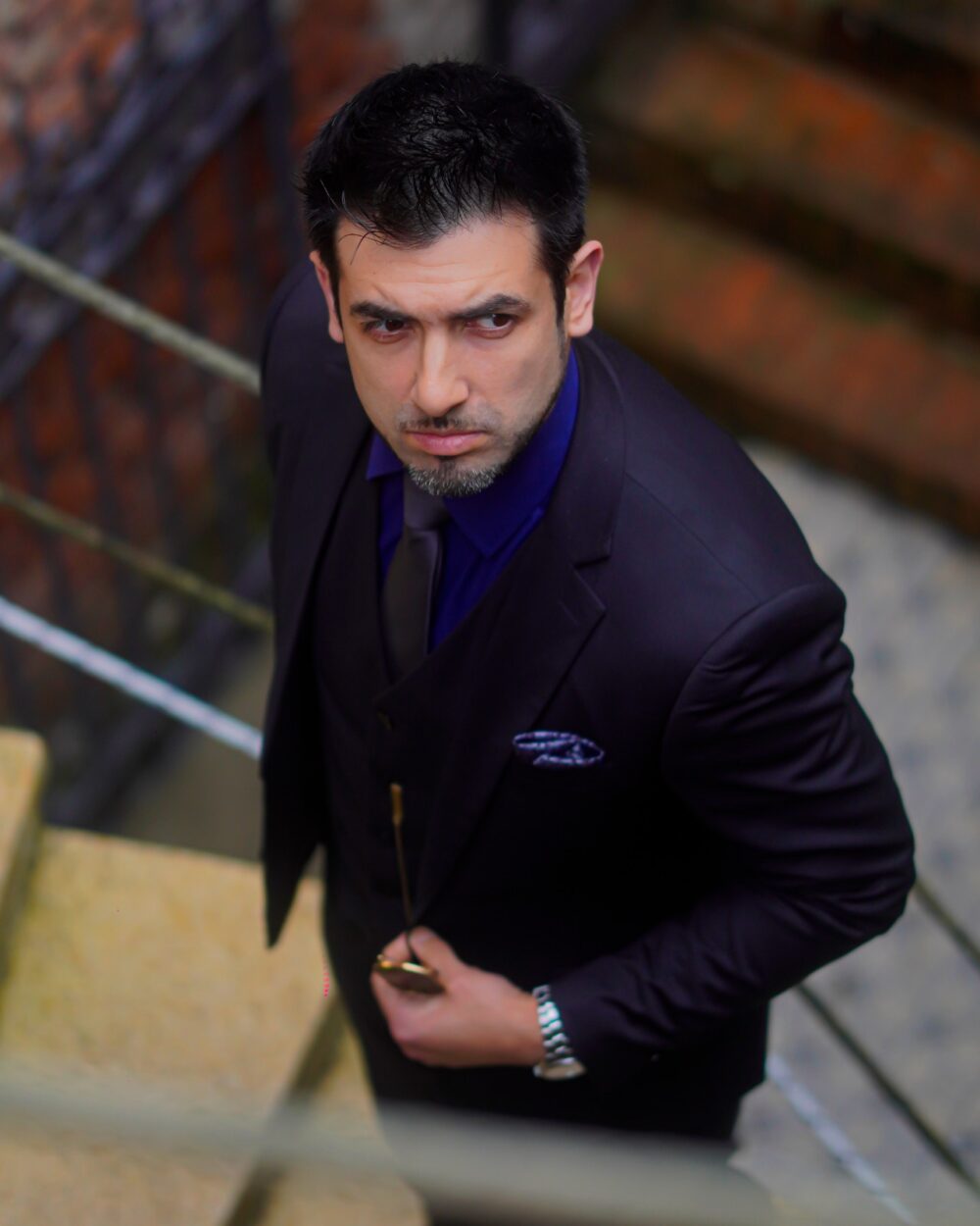Traje Negro de Hombre Máximo San Martín